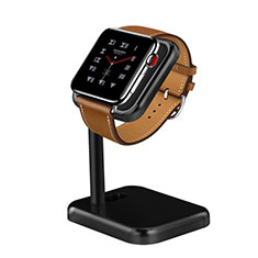 Ladegerät Dock Ladestation Ständer Halter Halterung für Apple iWatch 3 42mm Schwarz