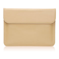 Leder Handy Tasche Sleeve Schutz Hülle für Huawei Matebook 13 (2020) Gold