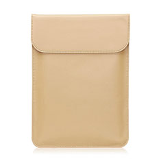 Leder Handy Tasche Sleeve Schutz Hülle für Samsung Galaxy Book S 13.3 SM-W767 Gold