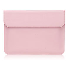 Leder Handy Tasche Sleeve Schutz Hülle L02 für Huawei Honor MagicBook 15 Rosa