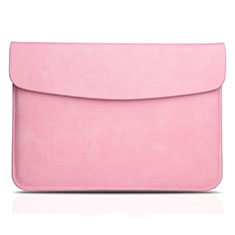 Leder Handy Tasche Sleeve Schutz Hülle L06 für Apple MacBook Pro 13 zoll Retina Rosa