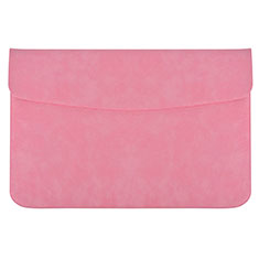 Leder Handy Tasche Sleeve Schutz Hülle L15 für Apple MacBook Air 13 zoll (2020) Rosa