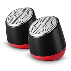 Mini Lautsprecher Stereo Speaker S02 für Vivo iQOO 10 Pro 5G Schwarz