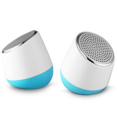 Mini Lautsprecher Stereo Speaker S02 für Samsung Galaxy J3 Pro Weiß