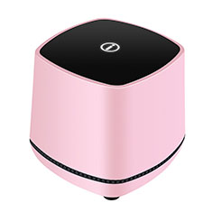 Mini Lautsprecher Stereo Speaker W06 für Vivo iQOO U3 5G Rosa
