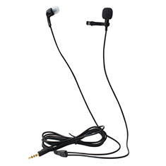 Mini-Stereo-Mikrofon Mic 3.5 mm Klinkenbuchse K05 für Handy Zubehoer Mini Lautsprecher Schwarz