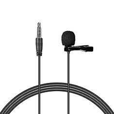 Mini-Stereo-Mikrofon Mic 3.5 mm Klinkenbuchse K08 für Samsung Galaxy M42 5G Schwarz