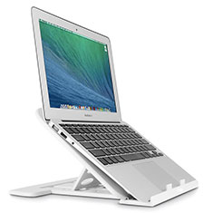 NoteBook Halter Halterung Laptop Ständer Universal S02 für Apple MacBook Air 13 zoll Silber