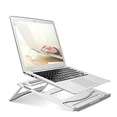 NoteBook Halter Halterung Laptop Ständer Universal S03 für Huawei Honor MagicBook 15 Silber