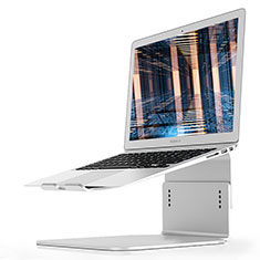 NoteBook Halter Halterung Laptop Ständer Universal S09 für Huawei Honor MagicBook 14 Silber