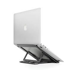 NoteBook Halter Halterung Laptop Ständer Universal T08 für Apple MacBook Air 13 zoll Schwarz