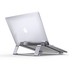 NoteBook Halter Halterung Laptop Ständer Universal T10 für Apple MacBook Air 13 zoll Silber