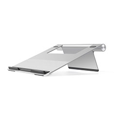 NoteBook Halter Halterung Laptop Ständer Universal T11 für Apple MacBook Pro 15 zoll Silber