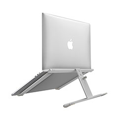 NoteBook Halter Halterung Laptop Ständer Universal T12 für Apple MacBook Air 13 zoll (2020) Silber