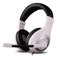 Ohrhörer Stereo Sport Headset In Ear Kopfhörer H50 für Asus ROG Phone 5s Weiß