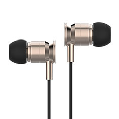 Ohrhörer Stereo Sport Kopfhörer In Ear Headset H14 für Xiaomi Mi 11 Lite 5G NE Gold