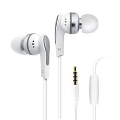 Ohrhörer Stereo Sport Kopfhörer In Ear Headset H23 für Vivo Y35 4G Weiß