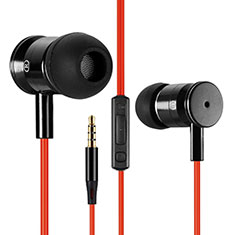 Ohrhörer Stereo Sport Kopfhörer In Ear Headset H32 für Xiaomi Mi 11 Lite 5G NE Schwarz