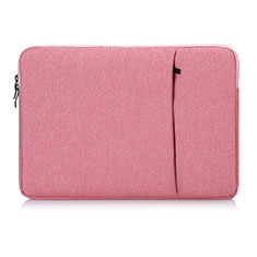 Samt Handy Tasche Schutz Hülle L04 für Huawei Honor MagicBook 15 Rosa