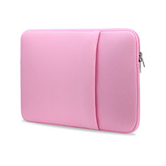 Samt Handy Tasche Schutz Hülle L05 für Huawei Honor MagicBook 14 Rosa