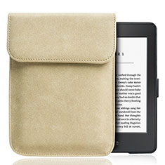 Samt Handy Tasche Sleeve Hülle S01 für Amazon Kindle Paperwhite 6 inch Gold