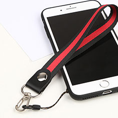 Schlüsselband Schlüsselbänder Lanyard K01 für Samsung Galaxy M40S Rot
