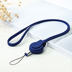 Schlüsselband Schlüsselbänder Lanyard K05 für Asus ROG Phone 5 ZS673KS Blau