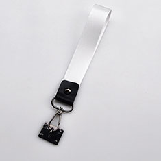 Schlüsselband Schlüsselbänder Lanyard K06 für Vivo Y35m 5G Weiß