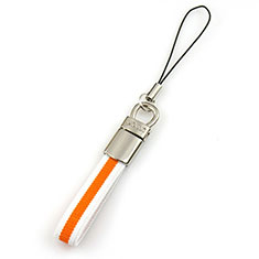 Schlüsselband Schlüsselbänder Lanyard K12 für Oppo Reno6 Pro 5G India Orange