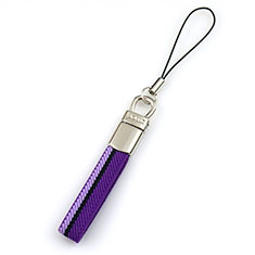 Schlüsselband Schlüsselbänder Lanyard K12 für Xiaomi Redmi Note 10 4G Violett