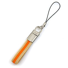 Schlüsselband Schlüsselbänder Lanyard K14 für Oppo Reno6 Pro 5G India Orange