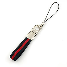 Schlüsselband Schlüsselbänder Lanyard K14 für Huawei P60 Pocket Rot und Schwarz