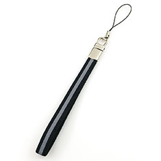 Schlüsselband Schlüsselbänder Lanyard W07 für Vivo Y72 5G Schwarz