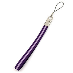 Schlüsselband Schlüsselbänder Lanyard W07 für Vivo iQOO U3 5G Violett