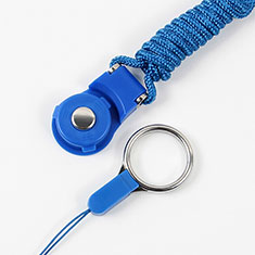 Schlüsselband Schlüsselbänder Umhängeband Lanyard für Vivo iQOO 10 Pro 5G Blau