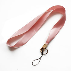 Schlüsselband Schlüsselbänder Umhängeband Lanyard N10 für Handy Zubehoer Geldboerse Ledertaschen Rosa