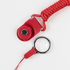 Schlüsselband Schlüsselbänder Umhängeband Lanyard für Huawei Nova Y91 Rot