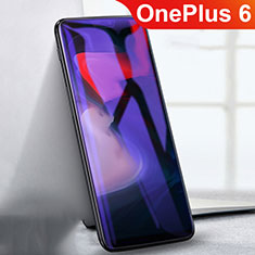 Schutzfolie Displayschutzfolie Panzerfolie Gehärtetes Glas Glasfolie Anti Blue Ray Skins zum Aufkleben Panzerglas B02 für OnePlus 6 Klar