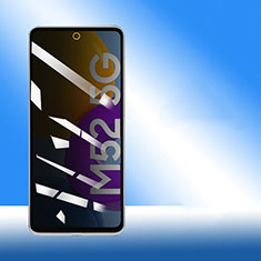 Schutzfolie Displayschutzfolie Panzerfolie Gehärtetes Glas Glasfolie Privacy Skins zum Aufkleben Panzerglas S05 für Samsung Galaxy M52 5G Klar