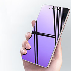 Schutzfolie Displayschutzfolie Panzerfolie Skins zum Aufkleben Gehärtetes Glas Glasfolie Anti Blue Ray B01 für Huawei Nova Smart Blau