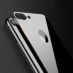Schutzfolie Displayschutzfolie Panzerfolie Skins zum Aufkleben Gehärtetes Glas Glasfolie Rückseite B06 für Apple iPhone 8 Plus Schwarz