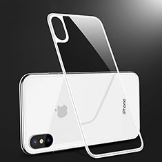 Schutzfolie Displayschutzfolie Panzerfolie Skins zum Aufkleben Gehärtetes Glas Glasfolie Rückseite B09 für Apple iPhone Xs Max Weiß