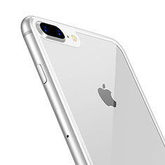 Schutzfolie Displayschutzfolie Panzerfolie Skins zum Aufkleben Gehärtetes Glas Glasfolie Rückseite D01 für Apple iPhone 8 Plus Weiß