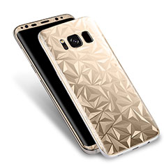 Schutzfolie Displayschutzfolie Panzerfolie Skins zum Aufkleben Vorder und Rückseite für Samsung Galaxy S8 Gold