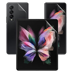 Schutzfolie Displayschutzfolie Panzerfolie Vorder und Rückseite Skins zum Aufkleben F01 für Samsung Galaxy Z Fold3 5G Klar