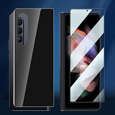 Schutzfolie Displayschutzfolie Panzerfolie Vorder und Rückseite Skins zum Aufkleben F03 für Samsung Galaxy Z Fold3 5G Klar