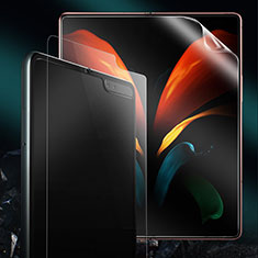 Schutzfolie Displayschutzfolie Panzerfolie Vorder und Rückseite Skins zum Aufkleben F05 für Samsung Galaxy Z Fold2 5G Klar