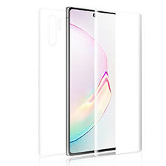 Schutzfolie Displayschutzfolie Panzerfolie Vorder und Rückseite Skins zum Aufkleben für Samsung Galaxy Note 10 Plus 5G Klar