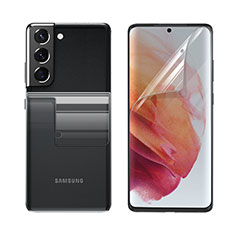 Schutzfolie Displayschutzfolie Panzerfolie Vorder und Rückseite Skins zum Aufkleben für Samsung Galaxy S23 5G Klar