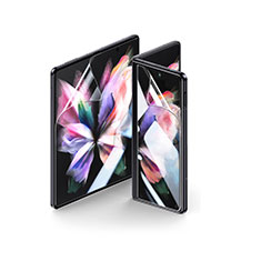 Schutzfolie Displayschutzfolie Panzerfolie Vorder und Rückseite Skins zum Aufkleben für Samsung Galaxy Z Fold5 5G Klar